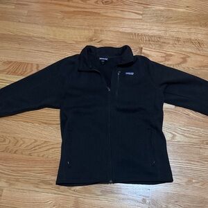 Patagonia Black Fleece Jacket with Full-Zip